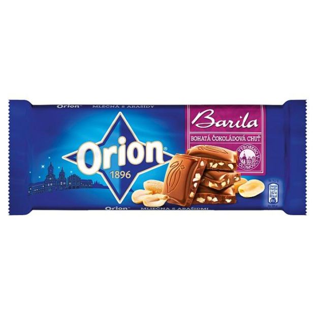 ORION mliečna čokoláda Barila 100 g