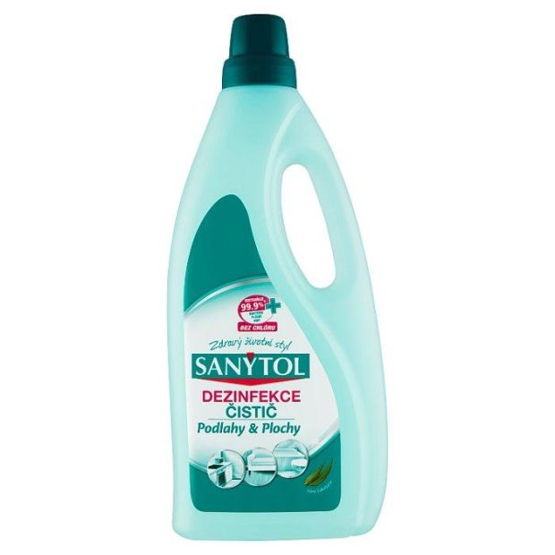 Sanytol Dezinfekcia čistič podlahy & plochy vôňa eukalyptu 1l