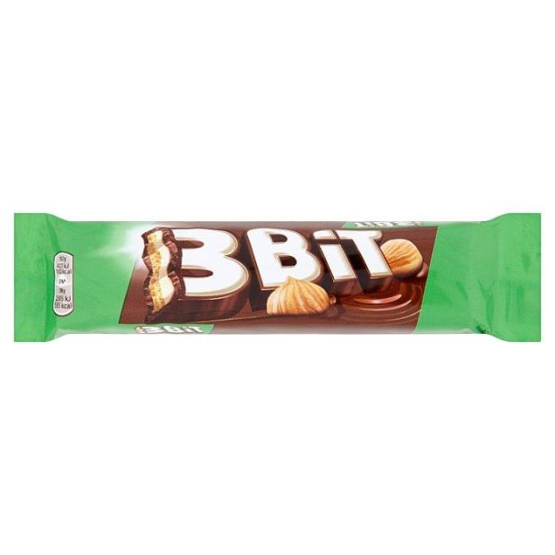 3Bit tyčinka so sušienkou lieskovooriešková, mliečna čokoláda 46 g