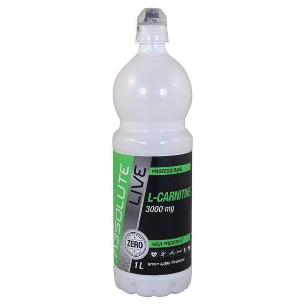 Absolute Live L-Carnitine High Protein Green Apple 1L PET Z