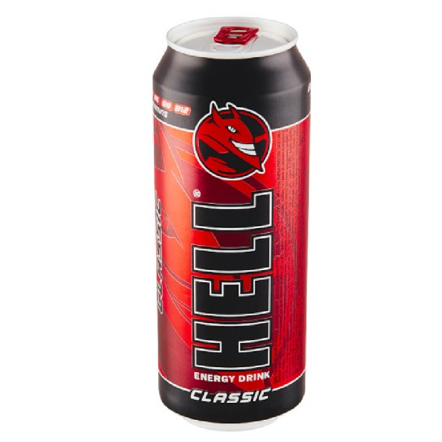 Hell Classic energetický nápoj 0,5l PLECH Z
