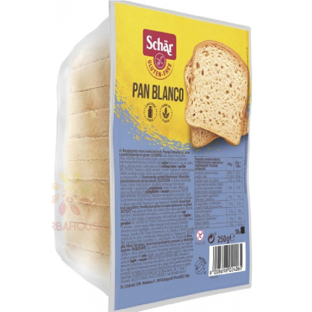 Schär Pan Blanco Bezgluténový biely chlieb 250g
