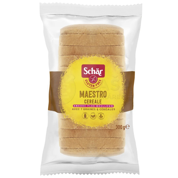 Schär Maestro Cereale chlieb bezgluténový viaczrnný krájaný 300g