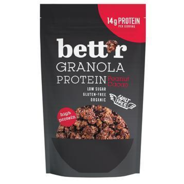 Smart Organic Granola Bio protein arašidy a kakao 300g