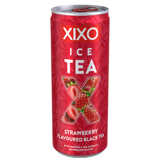 Xixo Jahoda Ľadový Čaj 0,25l PLECH Z