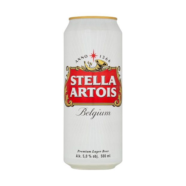 Stella Artois 0,5l PLECH Z
