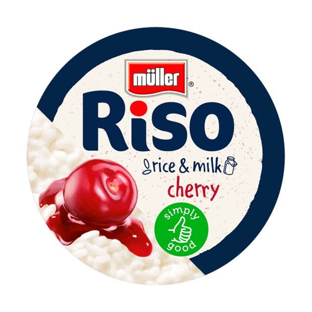 Müller Riso Mliečna ryža čerešňová 200g