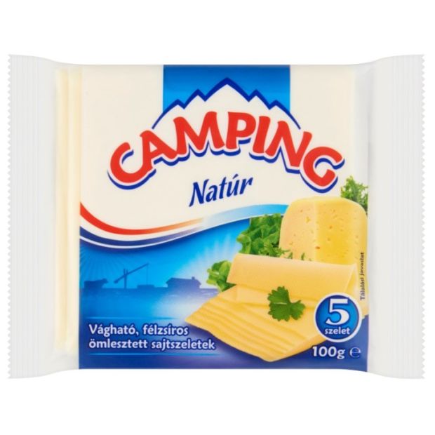 Camping plátkový syr prírodný 100g