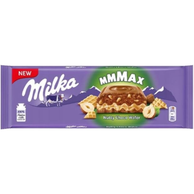 Milka Nutty choco wafer 270g