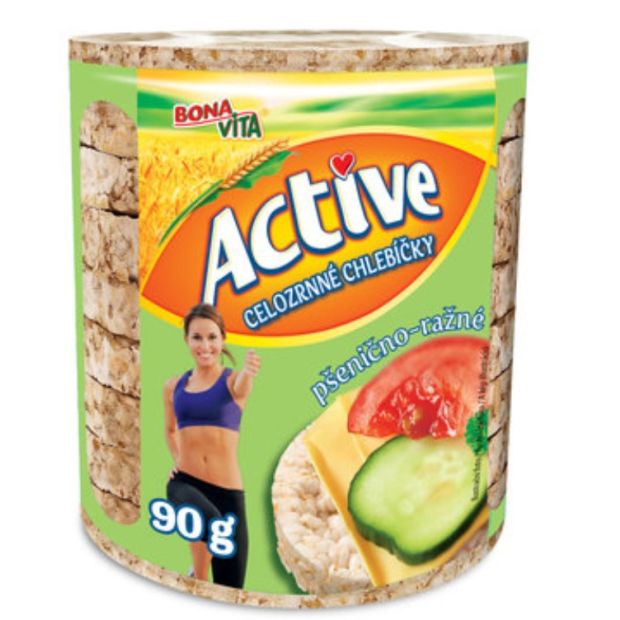 Bona Vita Active Celozrnné chlebíčky pšenično-ražné 90g