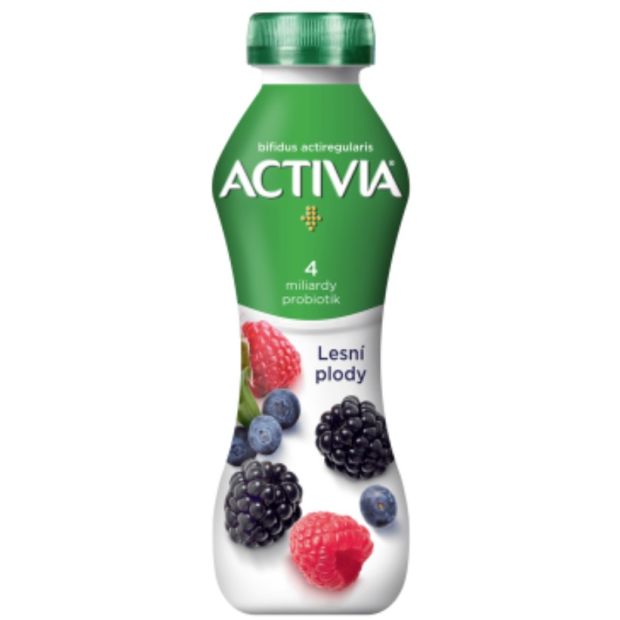 Activia Probiotický jogurtový nápoj lesné plody 280g