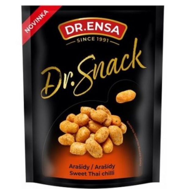 Dr.Ensa Dr.Snack Arašidy Sweet Thai chilli 150g