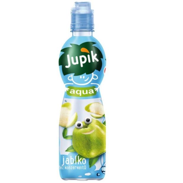 Jupík Aqua Sleeve Jablko 0,5l PET Z