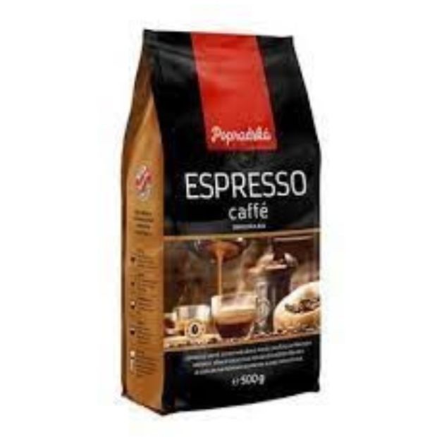 Káva Zrnková Espresso Caffe 500g Poprad