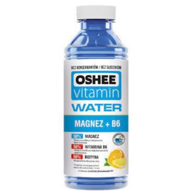 Voda Vitamínová Oshee Magnézium + B6 0,55l PET Z