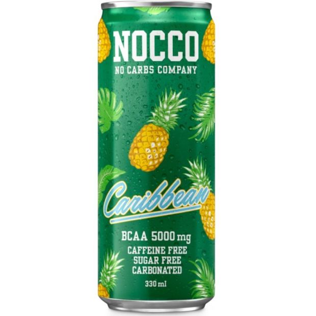 NOCCO BCAA Koffein Caribbean 0,33 PLECH Z