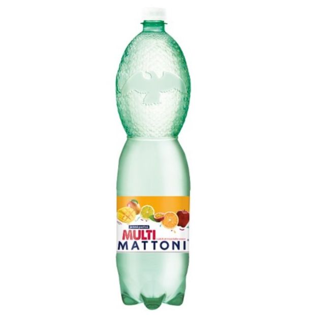 Mattoni Multi s príchuťou tropického ovocia perlivá 1,5l Z PET
