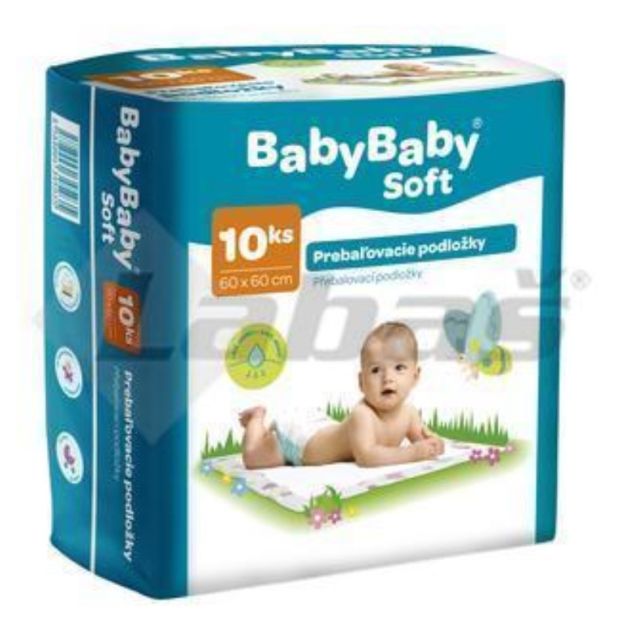 Baby Baby Soft Podložky Hygienické Detské 10ks, 60x60