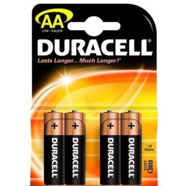 Baterie AA 1.5V Duracell LR6 4ks