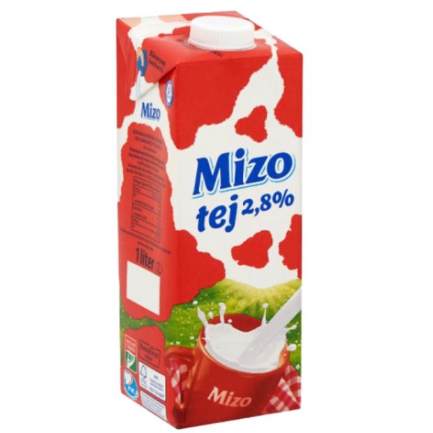 Mlieko Mizo UHT 2,8% 1l