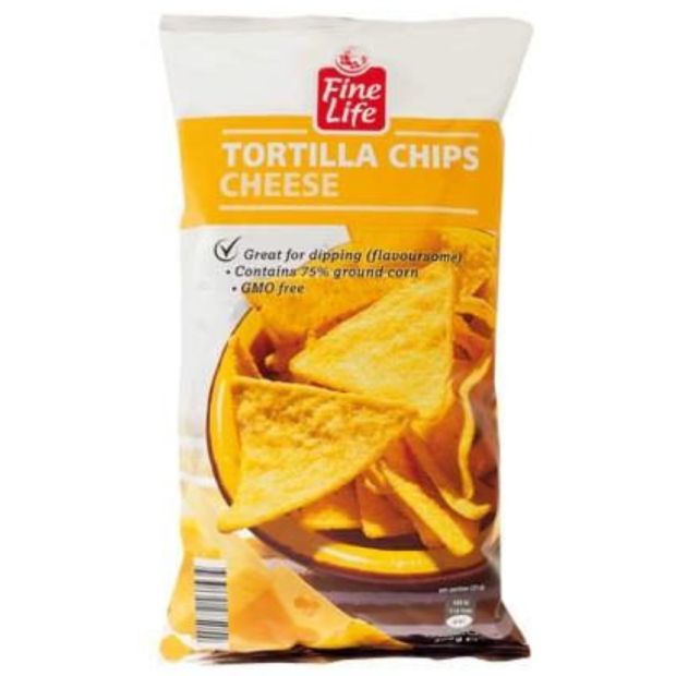 Lupienky Tortilla Chips Syrové 200g Fine Life