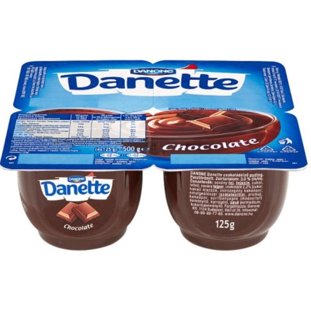 Danette dezert čokoláda 4x125g