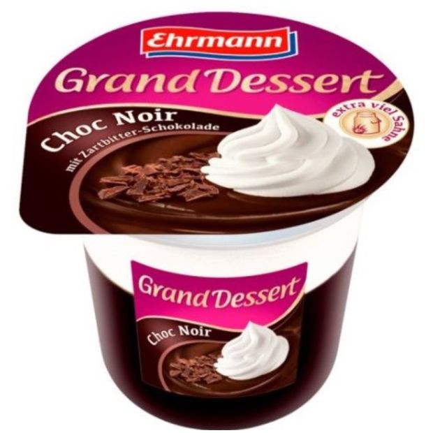 Puding Ehrmann Grand Dessert horká čokoláda 190g