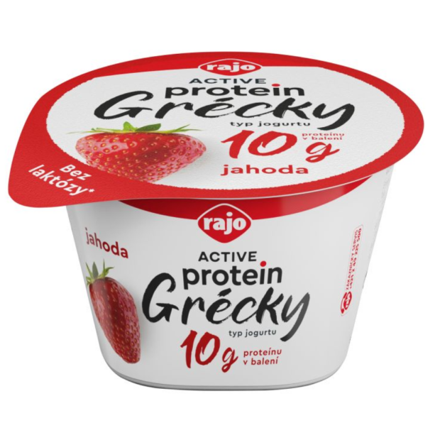 Rajo Jogurt Protein Grécky Jahoda 150g