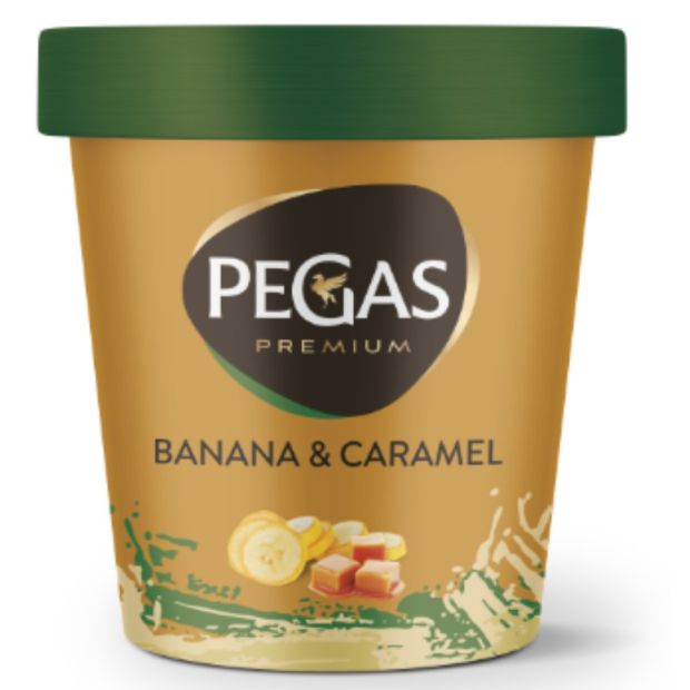 Zmrzlina Pegas Banán Karamel 460ml