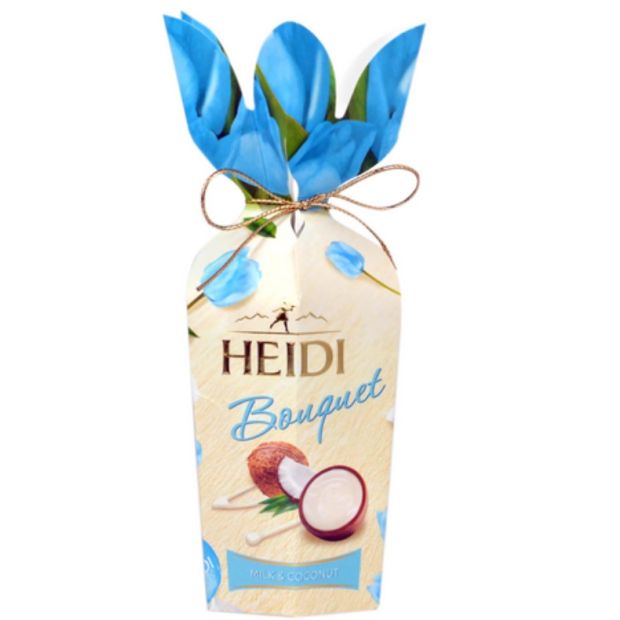 Heidi bouquet milk coconut 120gr