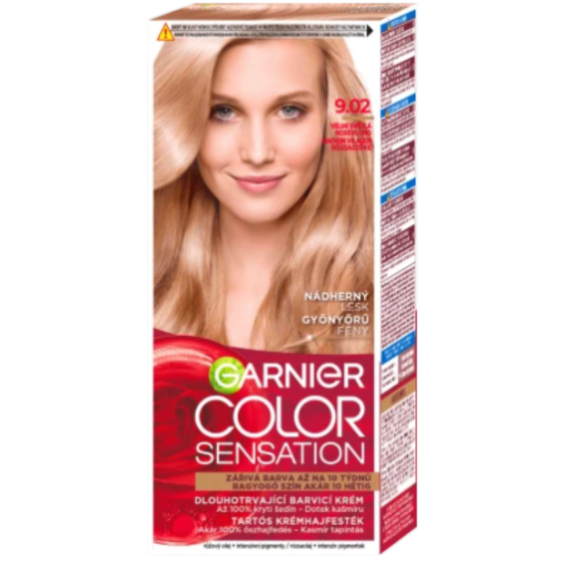 Farba na vlasy Color Sensation Light Roseblonde Garnier 9.02