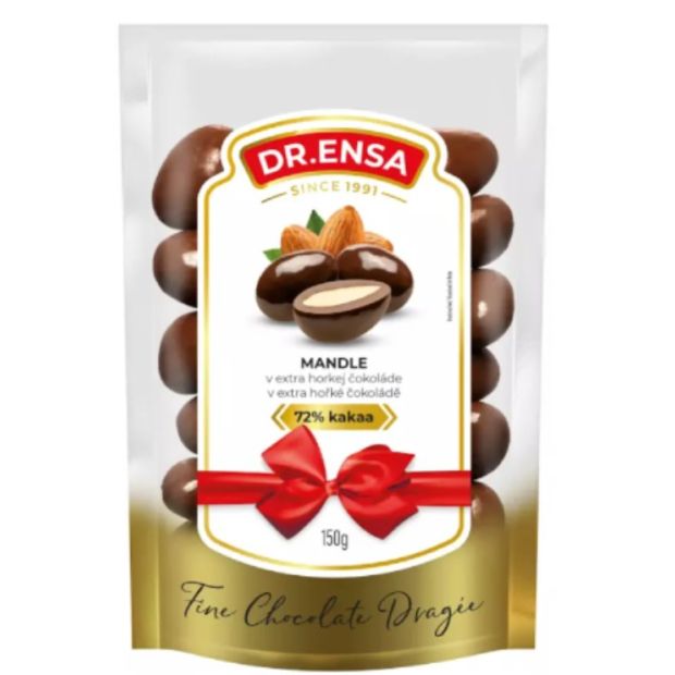Dr.Ensa Mandle v horkej čokoláde 150g