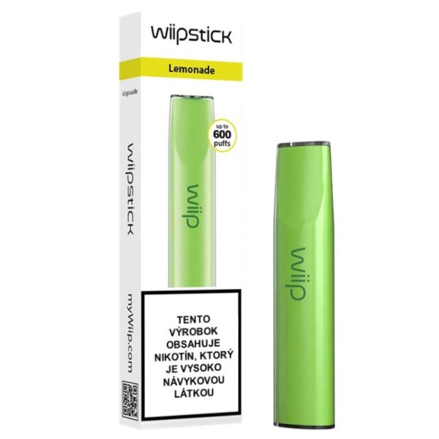 E Cigareta Wiipstick Lemonade 600 puffs  (KS)