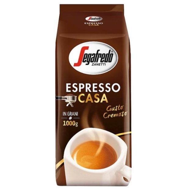 Segafredo Zanetti Espresso Casa zrnková pražená káva 1000 g