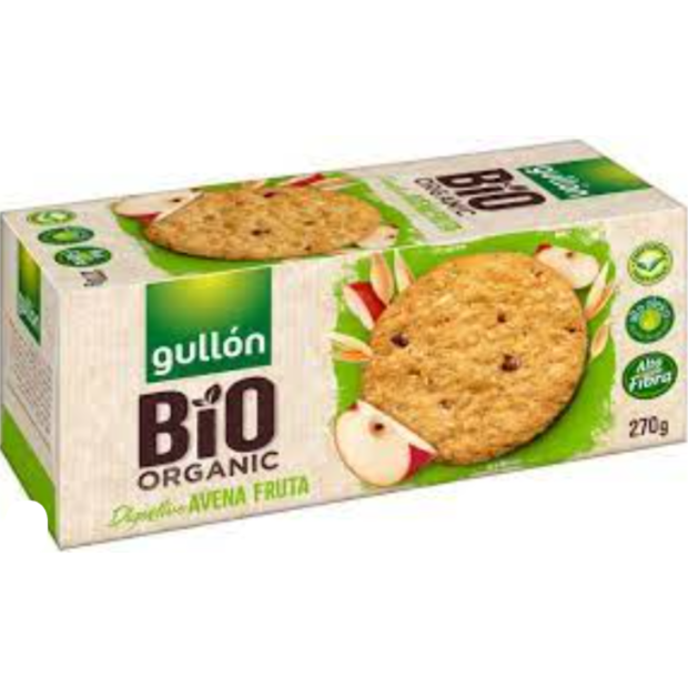 Gullon Bio Organic Digestive Fruta 270g
