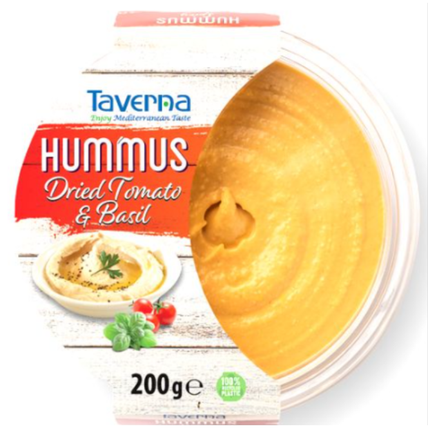 Hummus so sušenými paradajkami a bazalkou 200g