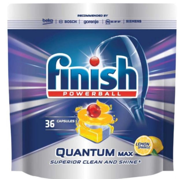 Finish Quantum Max Lemon tablety do umývačky 36ks