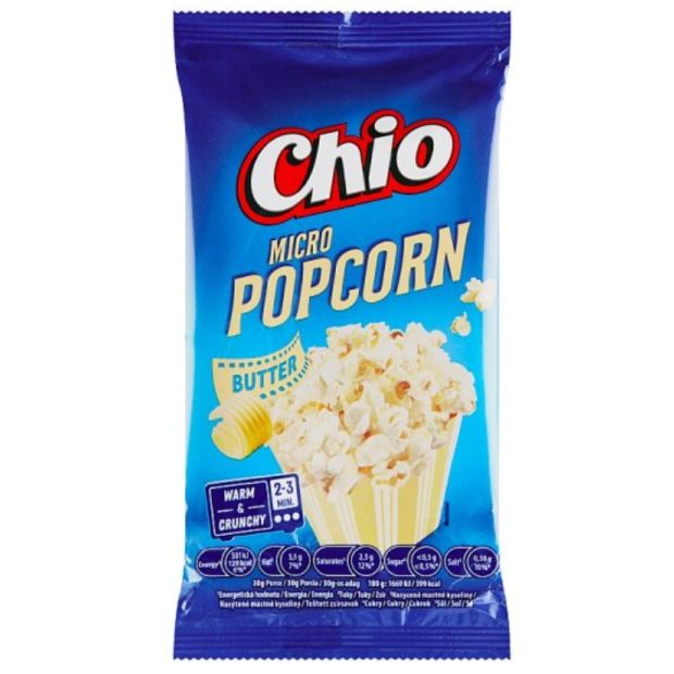 Popcorn Maslový Chio 80g