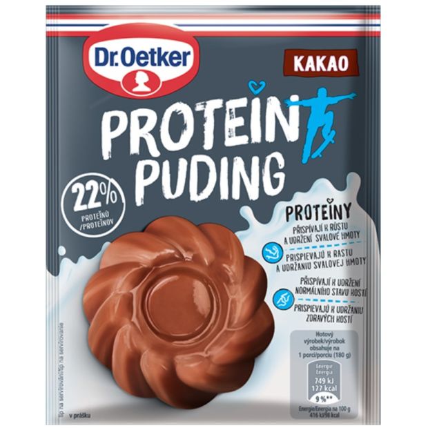 Puding Protein Kakao 40g Dr. Oetker