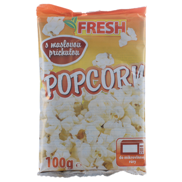 FRESH Sl. Popcorn s maslovou príchuťou 100g