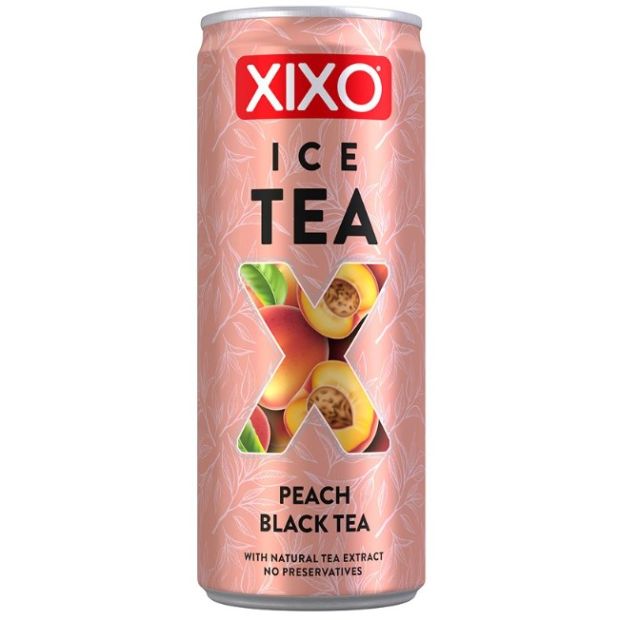 Xixo Broskyňa Ľadový Čaj 0,25l PLECH Z