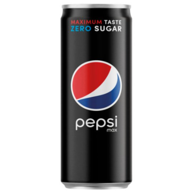 Pepsi Cola Max 330ml PLECH Z