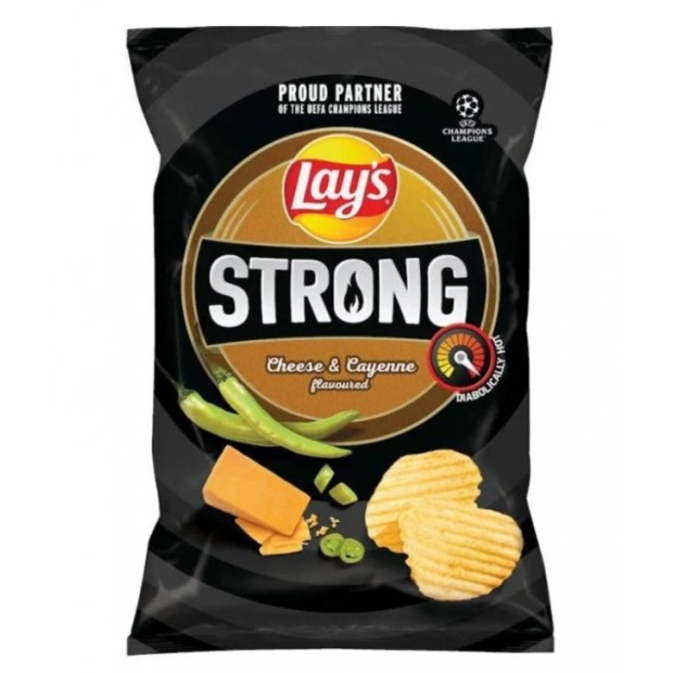 LUPIENKY LAY´S STRONG CHEESE&CAYENNE 120g