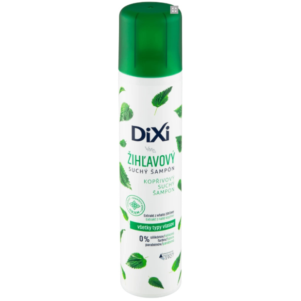 DIXY suchý šampón 200 ml Žihľava: