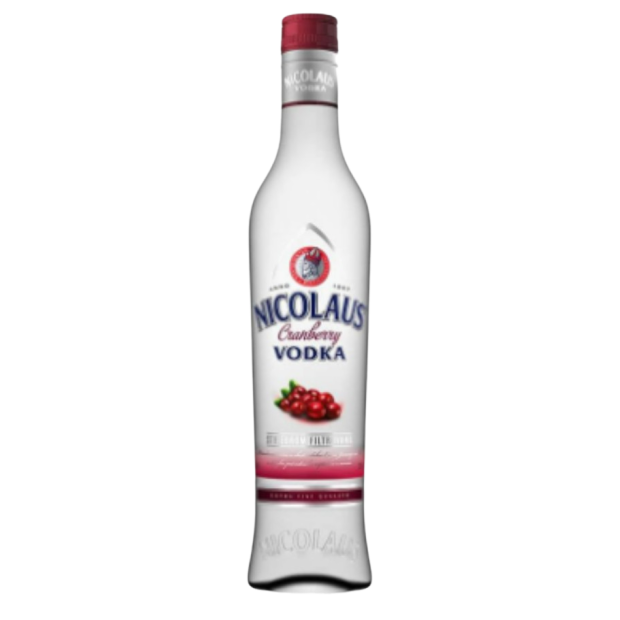Vodka Extra Fine Cranberry 38% 0,5l Nicolaus