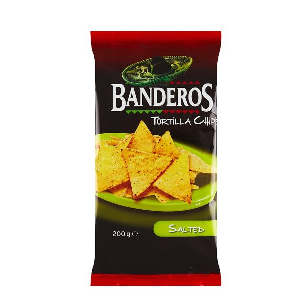 Chips Banderos solené 200g: