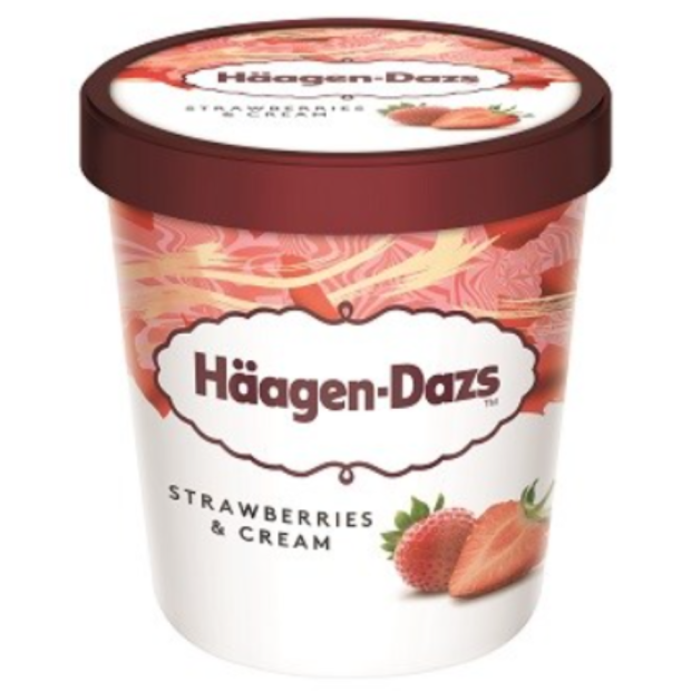 Häagen-Dazs Strawberry & Cream 460ml