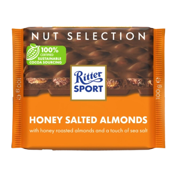 Ritter Honey Salted Almonds 100g