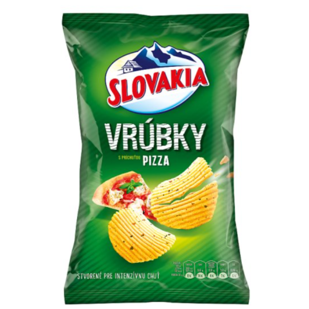 Slovakia Chips vrúbky 55g Pizza