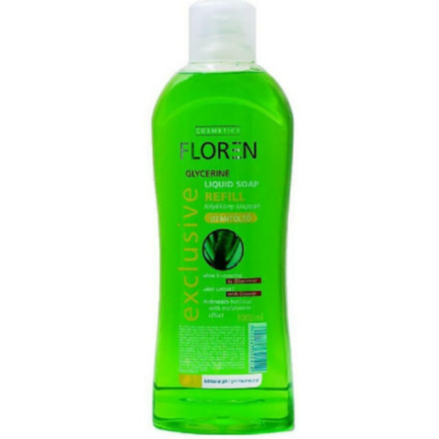Floren Exclusive aloe extract Tekuté mydlo náplň 1L: